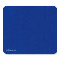 Case of [17] Compucessory Economy Mouse Pad, Nonskid Rubber Base, 9-1/2"x8-1/2", Blue