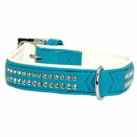 Sparkle Gemstone Dog Collar - Bluebird