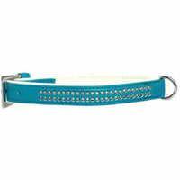 Sparkle Gemstone Dog Collar - Bluebird