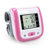 Health Care Automatic Wrist Blood Pressure Monitor Digital LCD Wrist Cuff Blood Pressure Meter Esfingomanometro Tonometer