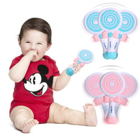 Kids Baby Electric Toys Music Lollipop Flashing Light for Educational Toys Music Handbells Toys for Children Newborns Rattles