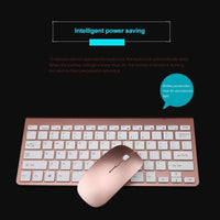 Wireless Gaming Keyboard and  Gaming Mouse Ultra-thin mini keyboard suit 2.4 G wireless keyboard