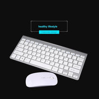 Wireless Gaming Keyboard and  Gaming Mouse Ultra-thin mini keyboard suit 2.4 G wireless keyboard