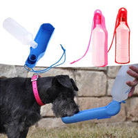 water dog cat feeding bottle travel portable automatic dispenser products for dogs