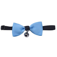 Dog Collars Adjustable Dog Cat Pet Bow Tie With Bell Puppy Kitten Necktie Collar