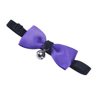 Dog Collars Adjustable Dog Cat Pet Bow Tie With Bell Puppy Kitten Necktie Collar