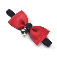 Dog Collars Adjustable Dog Cat Pet Bow Tie With Bell Puppy Kitten Necktie Collar