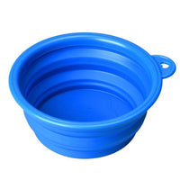 Pet Travel Bowl Silicone Collapsible Feeding Water Dish Feeder portable water bowl pet