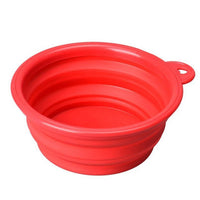 Pet Travel Bowl Silicone Collapsible Feeding Water Dish Feeder portable water bowl pet