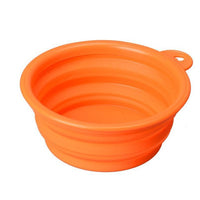 Pet Travel Bowl Silicone Collapsible Feeding Water Dish Feeder portable water bowl pet