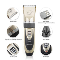 Dog Machine Electrical Pet Clipper Professional Grooming Kit Rechargeable Pet Cat Dog Hair Trimmer Shaver Set Haircut Machine