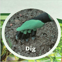 Universal Breathable Solid Color Garden Household Gloves Waterproof Non-Slip Beach Protective Garden Gloves For Digging