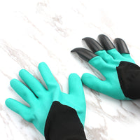 Universal Breathable Solid Color Garden Household Gloves Waterproof Non-Slip Beach Protective Garden Gloves For Digging