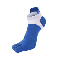 Fashion Patchwork Five Toe Cotton Socks harajuku Pure Fitness Trainer Finger Socks Breathable Yellow socks