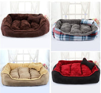 Small Animals Bed House Pet Beds Cushion High Quality Fall Winter Kennel Dog Bed