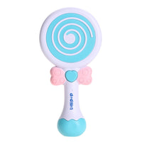 Kids Baby Electric Toys Music Lollipop Flashing Light for Educational Toys Music Handbells Toys for Children Newborns Rattles