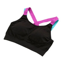 Women Fitness Bra Sports Stretch Workout Tank Top Seamless Fitness Yoga Padded Sports Bra