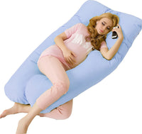 Big U Type Pregnancy Pillows Body Pillow for Pregnant Women Best For Side Sleepers Removable Big Pregnancy Pillow For Neck