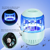 Electronic Ultra Silent Inhalant Mosquito Killer LED Lamp Insect Bug Zapper USB Powered No Radiation for Home Outdoor