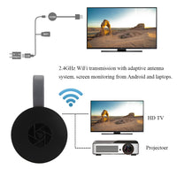 2.4G Wireless WiFi Dongle Receiver TV Stick Wireless TV Display Adapter Streaming Video Gaming for Tablet PC