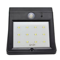 Waterproof Solar 12 LED Light Motion Sensor Wall Lamp Auto ON/OFF for Outdoor Garden Fence Yard Roof Lawn lamps Landscape lights