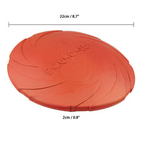 Eco-friendly Pet Product Natural Rubber Material Pet Dog Toy Frisbee Dog Training Fetch Toys Dogs Training Flying