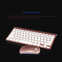 Wireless Gaming Keyboard and  Gaming Mouse Ultra-thin mini keyboard suit 2.4 G wireless keyboard