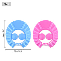 Adjustable Baby Kids Shampoo Cap Bath Hat Bathing Shower Cap Wash Hair Shield