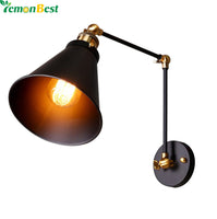 Louis Poulsen Sconce Wall Light E27 Plated Loft Iron Retro Industrial Bathroom Stair Antique Vintage Wall Lamp Luminaria