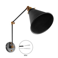 Louis Poulsen Sconce Wall Light E27 Plated Loft Iron Retro Industrial Bathroom Stair Antique Vintage Wall Lamp Luminaria