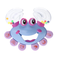 Kids Baby Toys Rattls Crab Design Toys for Newborns Children Cartton Handbell Mobile Musical Jingle Shaking Educational Toys