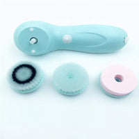 Facial Cleansing Brush Waterproof Electric Face Cleaning Brush Tool USB Rechargeable