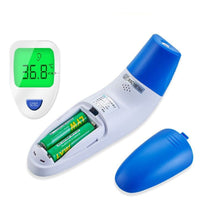 Electronic LCD Digital Baby Thermometer Battery Operated IR Infrared Ear Thermometer Body Temperature Monitor With Reading Memory Recall For Baby Kids Medical Clinical Use