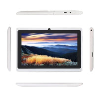 7 Inch 8 GB Touchscreen Tablet PC Android Quad-core Dual Cameras Supported WIFI and Bluetooth (White)