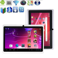 7 Inch 8 GB Touchscreen Tablet PC Android Quad-core Dual Cameras Supported WIFI and Bluetooth (White)