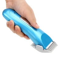 100-240V Professional Low Noise Electric Rechargeable Pet Animal Dog Cat Clipper Hair Trimmer Hairdressing Tool