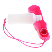 Potable Pet Dog Cat Water Feeding Drink Bottle Dispenser 250ml Pink