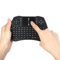 Backlit 2.4GHz Wireless Keyboard Air Mouse Touchpad Handheld Remote Control Backlight for Android TV BOX Smart TV PC Notebook