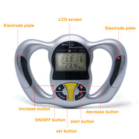 Povihome Monitor Digital LCD Fat Analyzer BMI Meter Weight Loss Tester Calorie Calculator Measurement Health Care Tools C1418